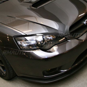 1 par de cubiertas de fibra de carbono real para faros delanteros de coche, para Subaru Legacy 2006 2007 2008, accesorios para coche - Product Image 6