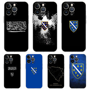 Per iPhone 15 16 14 13 <span class=keywords><strong>12</strong></span> <span class=keywords><strong>Mini</strong></span> 11 17 Pro Max XR SE 7 8 Plus TPU <span class=keywords><strong>Cover</strong></span> in Silicone trasparente Bosnia ed erzegovina custodia per telefono passaporto - Product Image 1