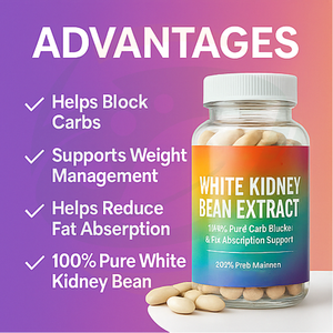 Kruidensupplement Afslankproducten Nachtelijke Vetverbrander Witte Bruine Bonen Afslankcapsules Witte Nierbonencapsules - Product Image 3