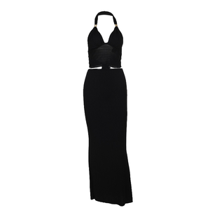 Rétro à pois ensemble meilleure vente col claudine dame costume expédition rapide affaires formelle femme costume Collection jupons ensemble - Product Image 6