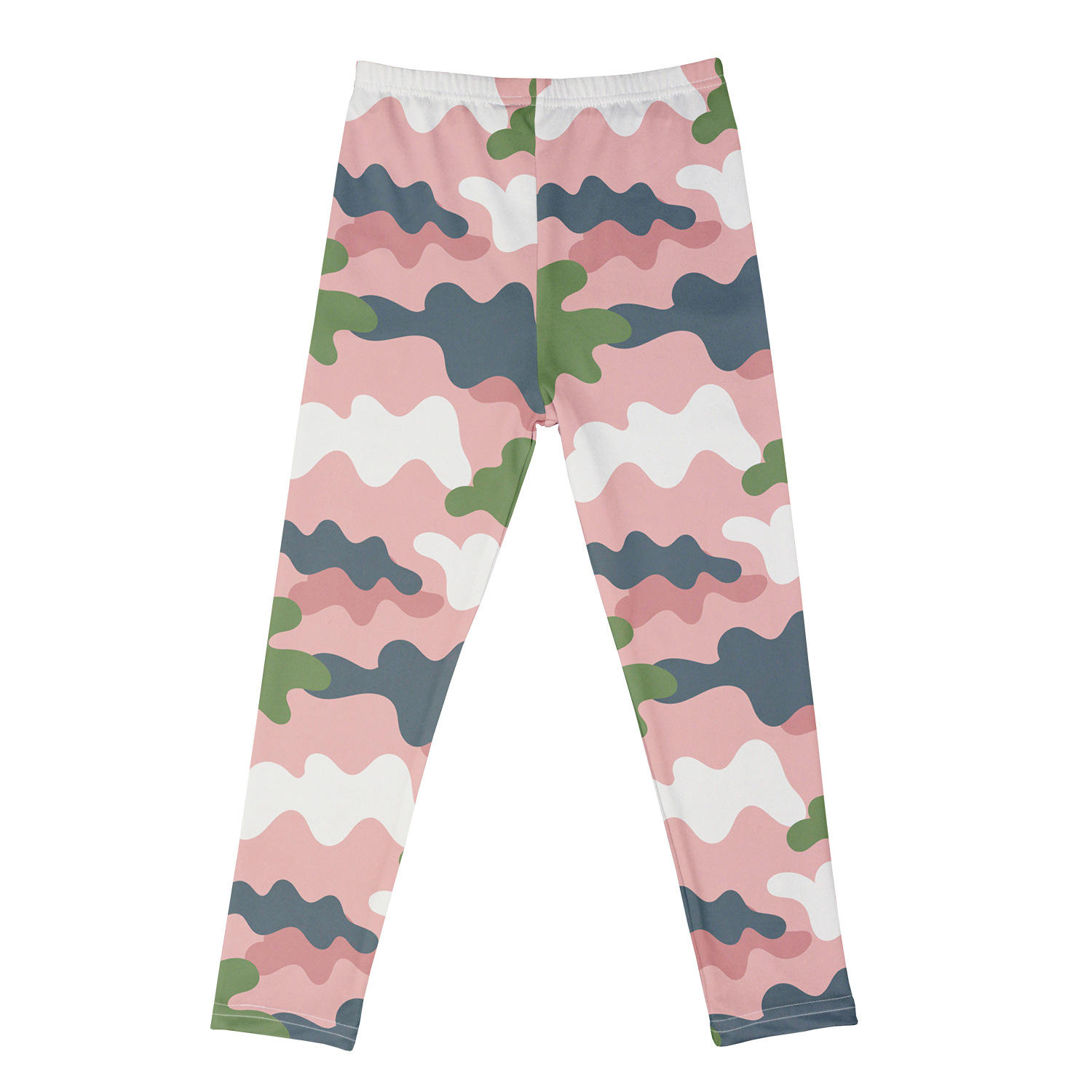 Pink green camouflage