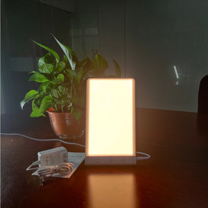 Lámpara de simulación de luz solar LED para trastorno afectivo estacional 2017/745 MDR EU Sensor táctil cuerpo de plástico para uso en dormitorio - Product Image 6