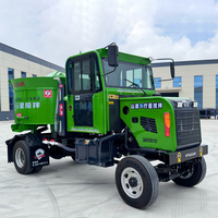 Camion malaxeur à béton autochargeur à mélangeur planétaire à bouche plate haute performance 3200 pour petites entreprises de construction