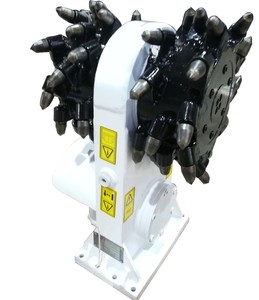 Fresadora Wolver BT20C, Máquina de Perforación Transversal para Excavadoras Pequeñas, Cortadora de Tambor Horizontal de Doble Cabezal - Product Image 2