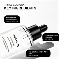 Sérum Ampoule Visage à la Centella et à l'Acide Tranexamique Éclaircissant Apaisant Hydratant Peaux Sensibles Non Collant Léger