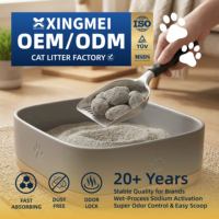 Litière pour chat en bentonite, meilleur rapport qualité-prix, forte absorption, bonne gestion des odeurs, faible poussière, choix économique, fournitures pour animaux de compagnie, Chine