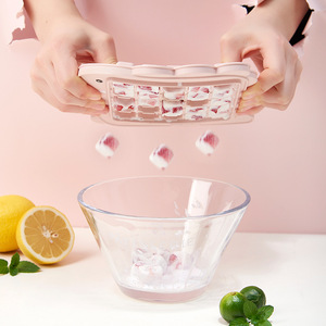 Moule à glaçons en silicone de qualité alimentaire en forme de chat, 16 cavités, réutilisable, mignon, pour boissons, chocolat, aliments pour bébés, fabrication de savon - Product Image 2