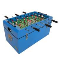 Glacière isotherme 49L/65L en métal pour jeu de baby-foot, seau à glace pour garder au frais en voyage et lors de matchs de football