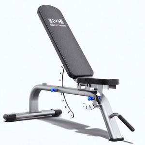 Banco de Pesas Plegable Multifuncional de Metal Resistente y Ecológico de 183 cm para Gimnasio en Casa, para Ejercicios de Musculación, Venta al Por Mayor - Product Image 1