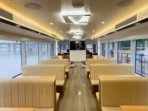Grandsea 22m/70ft Nouveau bateau touristique en fibre de verre Ferry Tour Bus Water <span class=keywords><strong>Taxi</strong></span> pour la mer à vendre - Product Image 5