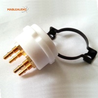 GZC4-T-1 prises de tube en téflon CMC 4pin pour amplificateur de guitare bricolage soupapes à vide douilles de tube