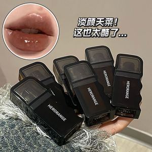 HERORANGE ลิปกลอสเนื้อฉ่ำวาว 6 สี ให้ลุคกระจกเงา ปากอิ่มฟู สำหรับแต่งหน้าฤดูใบไม้ร่วงและฤดูหนาว - Product Image 5
