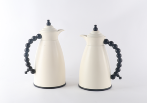 Ensemble Dallah Arabe Moderne 1L 0.7L, Carafe Isotherme Finition Mate avec Poignée Perlée pour Thé et <span class=keywords><strong>Café</strong></span>, Maintien Chaud/Froid, Promotion Ramadan - Product Image 6