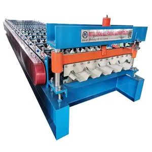 IBR 686 rotolo di lamiera per coperture metalliche che forma macchina per la produzione di lamiere di ferro per il mercato africano