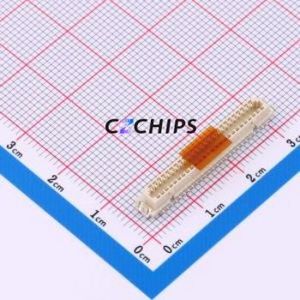 X1016WF-51-46SN Board-to-Board & Backplane Connector SMD,P=1mm Connector 51P 1mm Vertical Mount 2 - Product Image 1