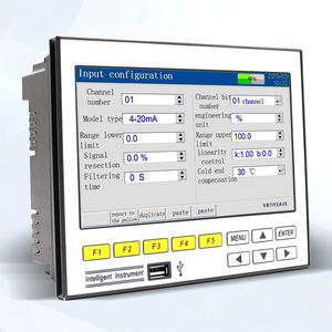 71R 데이터 로거 페이퍼리스 레코더 16 채널 범용 입력 4-20mA ± 0 2% FS 정확도 USB RS485 통신 - Product Image 1