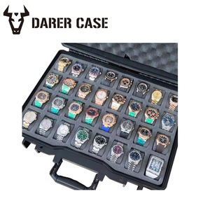 DPC108 उच्च गुणवत्ता आसान ले जाने IP67 घड़ी मामले weatherproof हार्ड प्लास्टिक घड़ी भंडारण के मामले के साथ 32 स्लॉट - Product Image 6