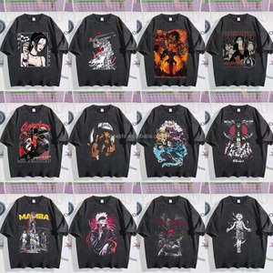 专业制造商最畅销男士夏季休闲个性t恤100% 有机棉特色有趣卡通 - Product Image 6