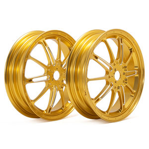 Jante de moto moyeu de roue anodisé forgé de 12 pouces - Product Image 1