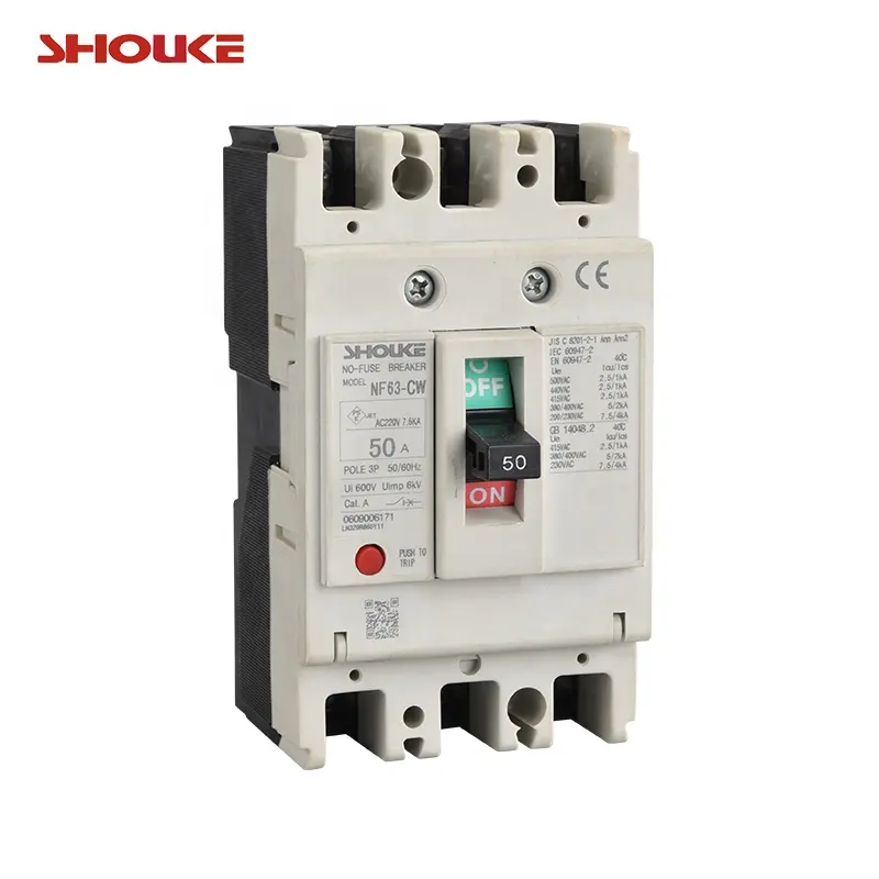 Mccb Vỏ Đúc Circuit Breaker SKW NF63-CW 3P 63A