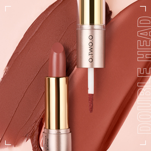 <span class=keywords><strong>O</strong></span>.TWO.<span class=keywords><strong>O</strong></span> 2-en-1 Brillant à Lèvres Fini Mat Glaçage Rouge à Lèvres Liquide Imperméable Longue Tenue 8 Couleurs Maquillage des Lèvres pour Grossistes - Product Image 3
