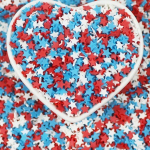 1 kg/túi 5mm Polymer đất sét Sao sprinkles lát Polymer đất sét sprinkles cho Slime hàng thủ công Nguồn cung cấp - Product Image 3