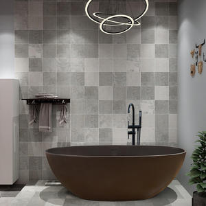 Baignoires de forme ovale utilitaire <span class=keywords><strong>Spa</strong></span> grands bains à remous nordiques baignoire en acrylique intégrée sans couture hôtel baignoire européenne indépendante - Product Image 5