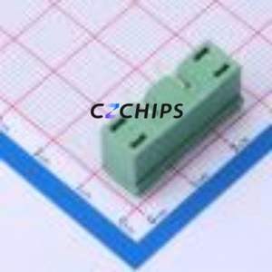 DB2ERM-7.62-2P-GN Plug-in Terminal Block Through hole,P=7.62mm Connector Board-to-Board / Socket Closed Screw Fixing 1x2P 7.62mm - Product Image 2