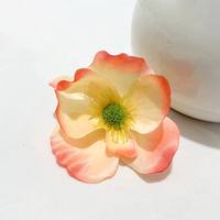 Harga Terjangkau Bunga Poppy Sutra Buatan Tahan Lama Ukuran 8cm untuk Dekorasi Hari Ibu, Hari Ayah & Wisuda