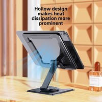 Support de tablette rotatif pliable à dissipation thermique avec design creux, anti-vibrations, pour iPad
