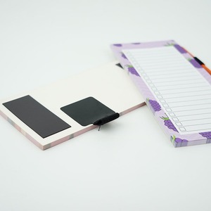 Bloc-notes personnalisé imprimé au format B5, mignon bloc-notes magnétique auto-adhésif avec 60 pages intérieures, reliure à feuilles mobiles pour réfrigérateur - Product Image 5
