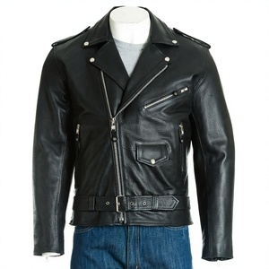 Best Quality Men's Cow Hide Genuine <b>Leather</b> <b>Jacket</b> For Mens Custom logo High Quality Men's <b>Jacket</b> - Product Image 2