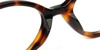 8100 Nouvelle monture de lunettes ovale personnalisée haut de gamme en acétate, lunettes optiques unisexes