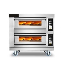 Four à double étage RTK pour boulangerie commerciale, équipement de boulangerie pour gâteaux et pains, four à pizza, prix compétitif