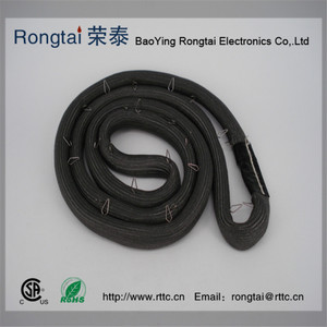 Rongtai High Temperature Resistant Fiberglass <b>Webbing</b> 100cm Length Heat Resistant For Industrial Use - Product Image 1