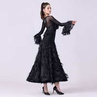 Costume de danse latine pour femmes Vennystyle de haute qualité, nouvelle arrivée, robes de danse de salon, jupe de danse latine, justaucorps de ballet pour adultes
