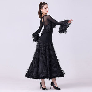 Costume de <span class=keywords><strong>danse</strong></span> latine pour femmes Vennystyle de haute qualité, nouvelle arrivée, robes de <span class=keywords><strong>danse</strong></span> de salon, jupe de <span class=keywords><strong>danse</strong></span> latine, <span class=keywords><strong>justaucorps</strong></span> de ballet pour adultes - Product Image 5