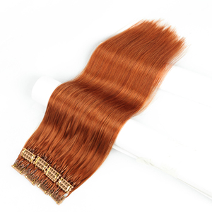 Extensión de cabello de alta calidad 100% Cabello humano virgen europeo 6D 3rd Extensiones de cabello - Product Image 4