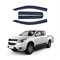 Visera para Ventana de Chevrolet Colorado S10 y GMC Canyon 2012-2017, Protector de Ventilación, Deflector de Clima, Protector de Viento, Protector de Lluvia