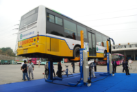 MAXIMA CE - Élévateur hydraulique mobile câblé pour véhicules - Colonne de levage pour camions - Élévateur pour véhicules utilitaires lourds - 8,5T/colonne