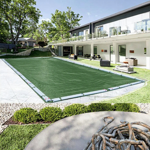 Cubierta de seguridad sólida impermeable duradera ecológica para uso en <span class=keywords><strong>invierno</strong></span> en piscinas enterradas - Product Image 2