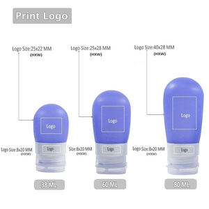 Botella de Silicona de Grado Alimenticio de 60 ml con Logotipo Personalizado, para Limpiar la Orina de Perros, a Prueba de Fugas, Reutilizable, Libre de BPA, OEM, ODM - Product Image 6