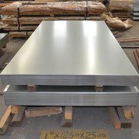 Tôle d'acier galvanisé DX51D à prix compétitif, plaque GI revêtue de zinc par trempage à chaud pour la construction et les armoires métalliques