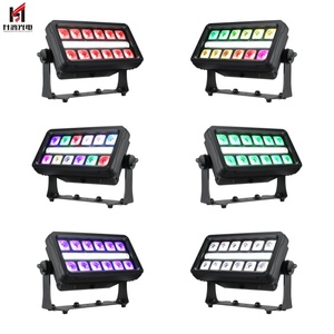 Nuevo diseño de luz estroboscópica de lavado LED para exteriores 12*20W LED de alta potencia (4 en 1 RGBW)+ 312*1W LED blanco IP65 luz teñida impermeable - Product Image 4