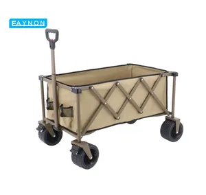 Eaynon Electric Camping Trolley Off-Road Folding Cart With Platform Structure