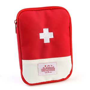Botiquín de primeros auxilios multifunción portátil, bolsa de medicina de emergencia con cremallera, incluye pastillero, caja divisora para viaje con bolsa de malla - Product Image 1