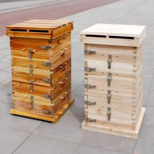 Ruche en bois polyvalente, enduite de cire, et superbes ruches pour usage agricole - Product Image 1