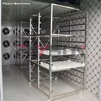 Four de séchage à circulation d'air chaud à température constante entièrement automatique, type boîte, équipement de séchage à pompe à chaleur pour saucisses