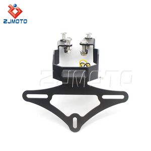 Pour Kawasaki <span class=keywords><strong>Ninja</strong></span> <span class=keywords><strong>400</strong></span> Z400 moto queue bien rangé support de plaque d'immatriculation lumières d'éliminateur d'amortisseur de Kit de support <span class=keywords><strong>2017</strong></span> 2018 2019 - Product Image 4