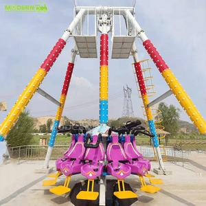 Manège Pendule Underdrive 12 places en Acier et Fibre de Verre Certifié CE, pour Parc d'Attractions Intérieur/Extérieur, Prix Usine - Product Image 1